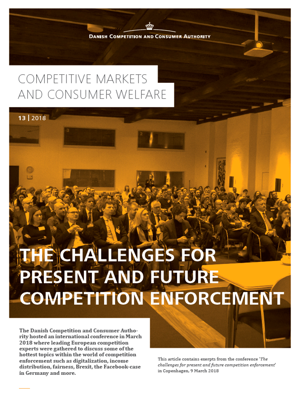 The challenges for present and future competition enforcement