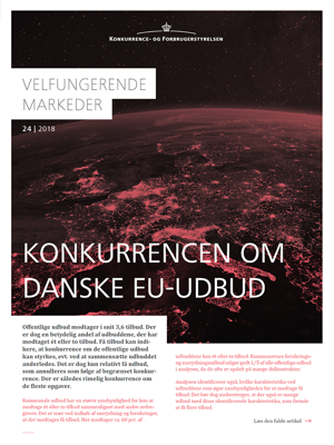 Konkurrencen om danske EU-udbud