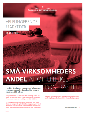 Små virksomheders andel af offentlige kontrakter