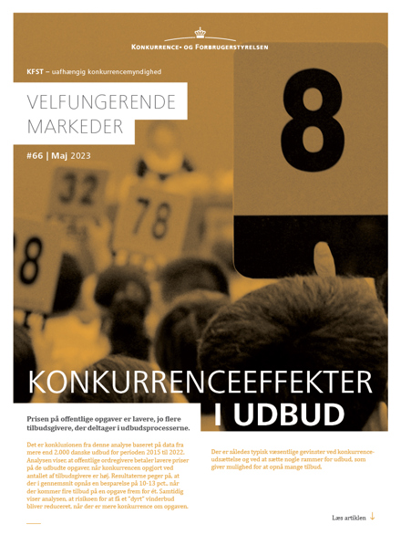 Konkurrenceeffekter i udbud