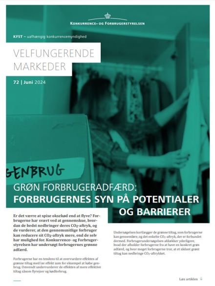 Grøn forbrugeradfærd: Forbrugernes syn på potentialer og barrierer