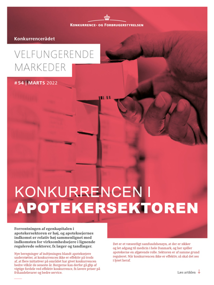 Konkurrencen i apotekersektoren