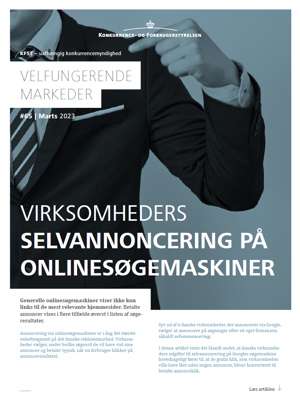 artikelforside: Virksomheders selvannoncering på onlinesøgemaskiner