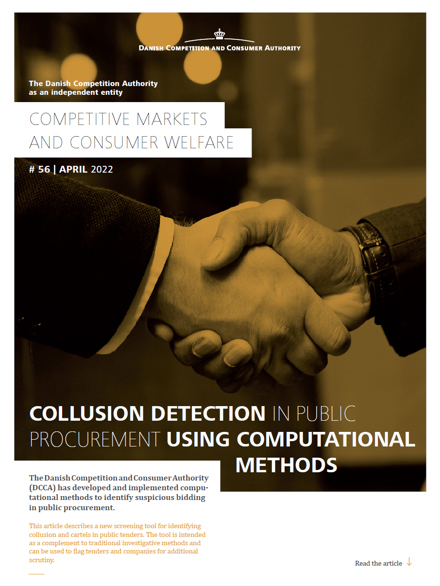 Collusion Detection in Public Procurement Using Computational Methods