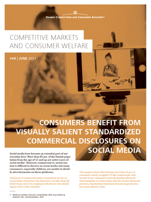 Consumers Benefit from visually salient standardized commercial disclosures on social media